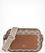 Bolso bandolera Michael Kors Maeve textil logo beige